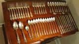 53 Pieces of English Sterling Flatware