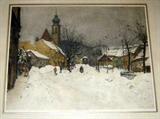 Luigi Kasimir (Austrian 1881-1962) Etching