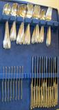 12 Place Setting of International Sterling Flatware—Prelude Pattern

Also, included in the sale are 8 extra Prelude teaspoons, 1 Prelude Meat Fork, 1 Prelude Slotted Spoon, 1 Prelude Pie Server.
