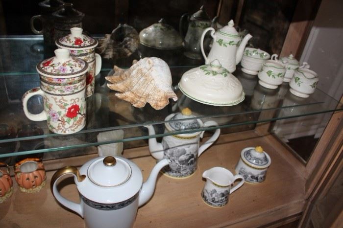 Tea Pots Rosenthal and Christian Dior