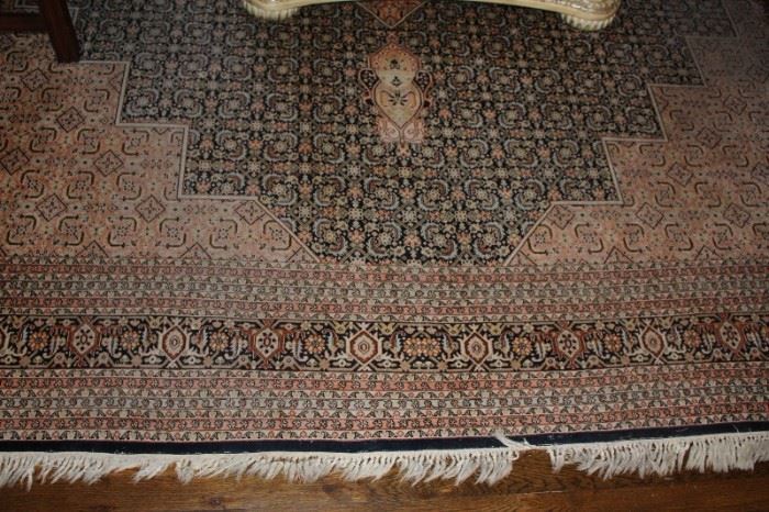 Lovely Handmade Silk Rugs from India - Persian Pattern