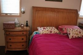 Headboard and Night Stand
