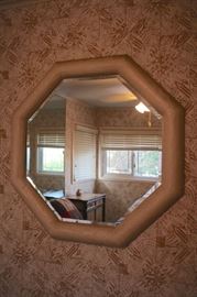Framed Octagonal Mirror 