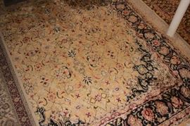 Lovely Handmade Silk Rugs from India - Persian Pattern