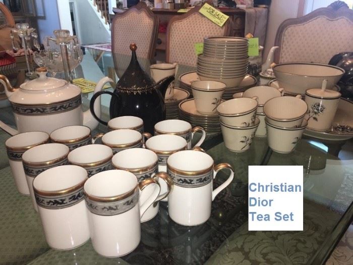 Christian Dior Tea Set