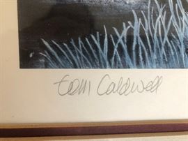Tom Caldwell "Castle Combe" lithograph 1305/1500