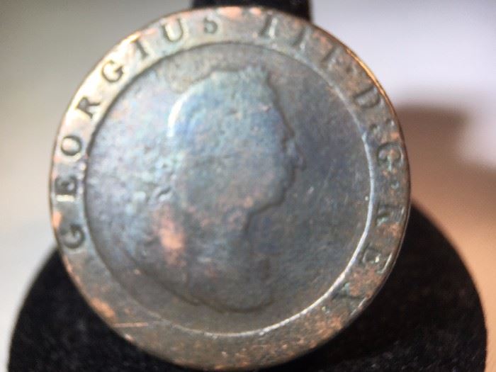 King Georg III Coin 1776