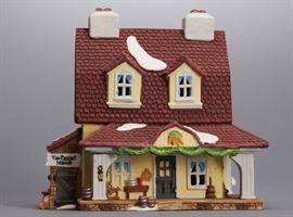 Offered is a hand painted piece from Department 56. The box shows normal shelf wear but the porcelain is undamaged. This item is sold as-is; the lighting is untested. Please see the photos for details.