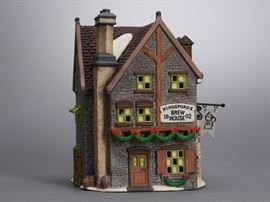Offered is a hand painted piece from the Dickens' Village Series by Department 56. The box shows normal shelf wear but the porcelain is undamaged. This item is sold as-is; the lighting is untested. Please see the photos for details.