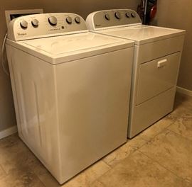 Whirlpool Washer and Dryer