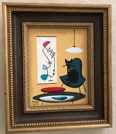 MCM El Gato Gomez Cool "Cat" Art