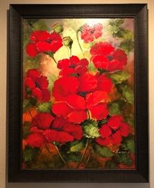 Poppy Canvas by Rose