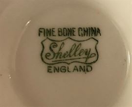 Collection of Cups & Saucers: Shelley