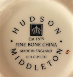 Collection of Cups & Saucers: Hudson Middleton