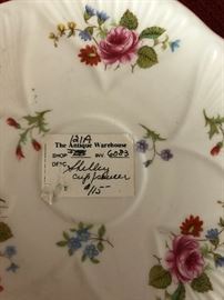 Collection of Cups & Saucers: Shelley