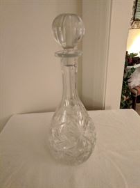 Crystal Decanter 