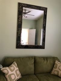 One of two Coordinating Wall Mirrors