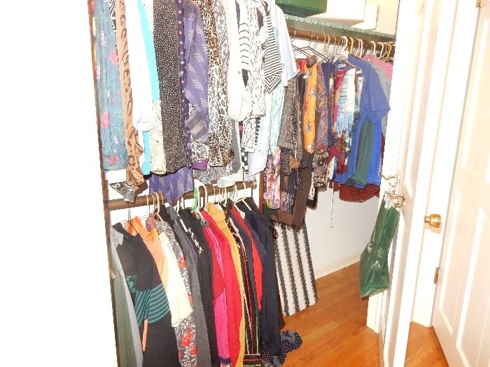 One of Many, Many closets of Fine Quality Clothing