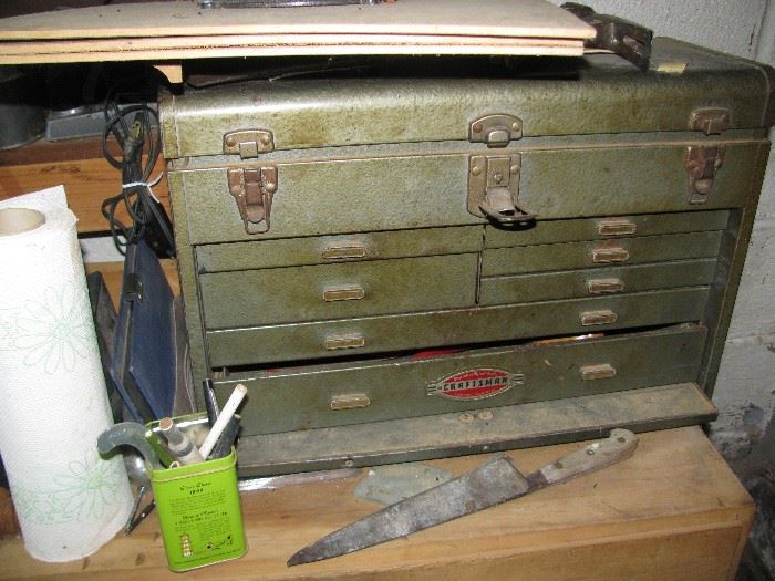 craftsman old tool box