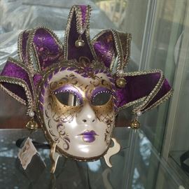 Mardi Gras authentic masks