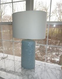 ONE OF A PAIR OF LAMPS