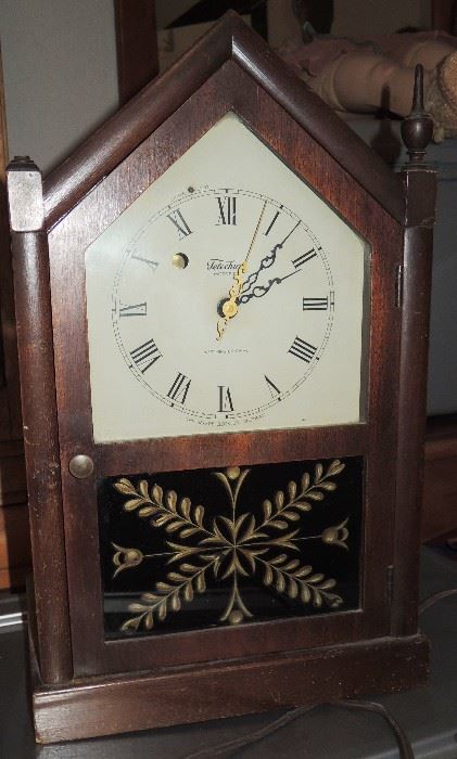 Telechrome antique mantle clock