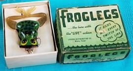 Jenson Froglegs Mechanical Fishing Lure In Box