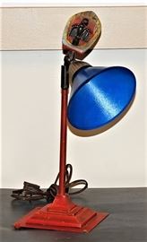 Artist Matthew Lee Gotwols Toy Boat Lamp (Signed)