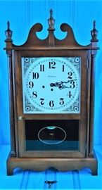 Cherry Case Old Dominion Chiming Clock