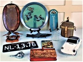 Man Cave Mixed Lot Porsche Decanter And More