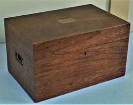 Benson & Hedges Wood And Metal Humidor Dated 1919