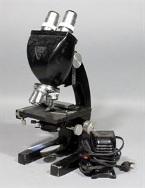 Bausch & Lomb Microscope, SN# KM6026, with Clay Adams Co Scopelite