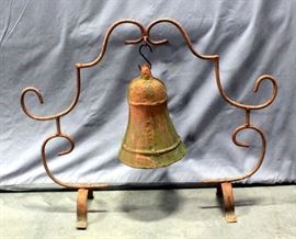 Terracotta Garden Bell, 32"L x 25"H