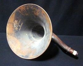 Magnavox Tube Radio Speaker Horn,Telemegafone, Steampunk, 11"Dia
