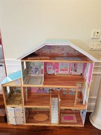 4ft tall wooden doll house. 
