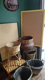 Baskets and Bulletin Boards...