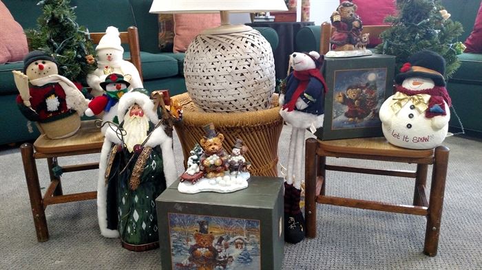 Childrens Chairs and Holiday including Boyds Bears