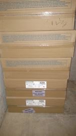 Cases of 24x24 ceiling tile