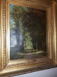 By Victor Alfred Paul  Vignon - Original and signed  oil