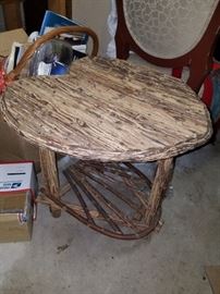 Handcrafted Willow/Stick Furniture piece