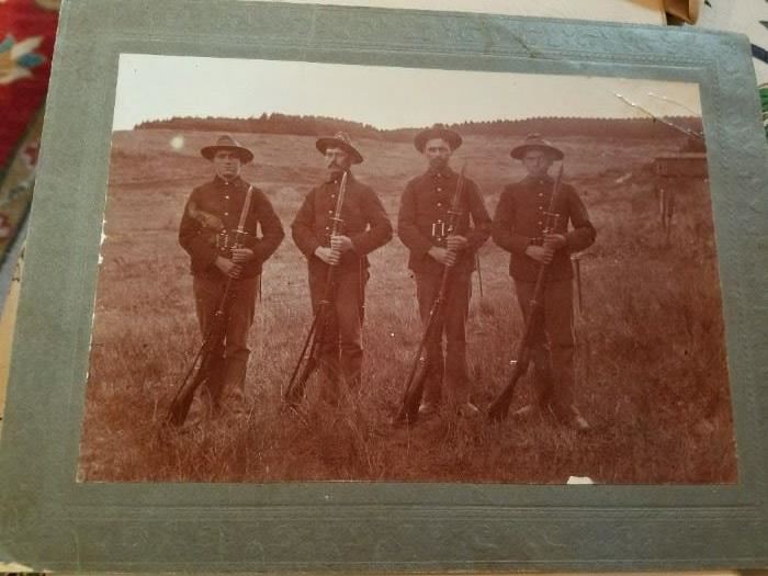 Antique/Vintage Army Photo 