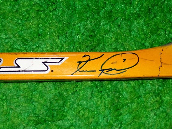 KEITH TKZCHUK AUTOGRAPHED GAME USED HOCKEY STICK with CERTIFICATE OF AUTHENTICITY