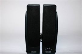 lot of 2 computer speaker systems