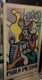 Large size 48" vintage Picasso poster