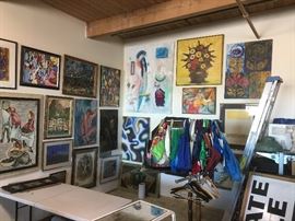 Plenty of original art