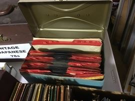 Old jazz and blues 78's