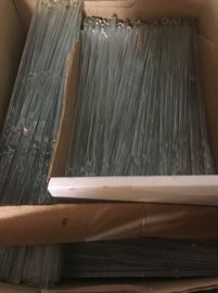 100's of glass rods for Lightolier fixtures $1.00 each