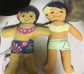 C&H Sugar Hawaiian dolls.