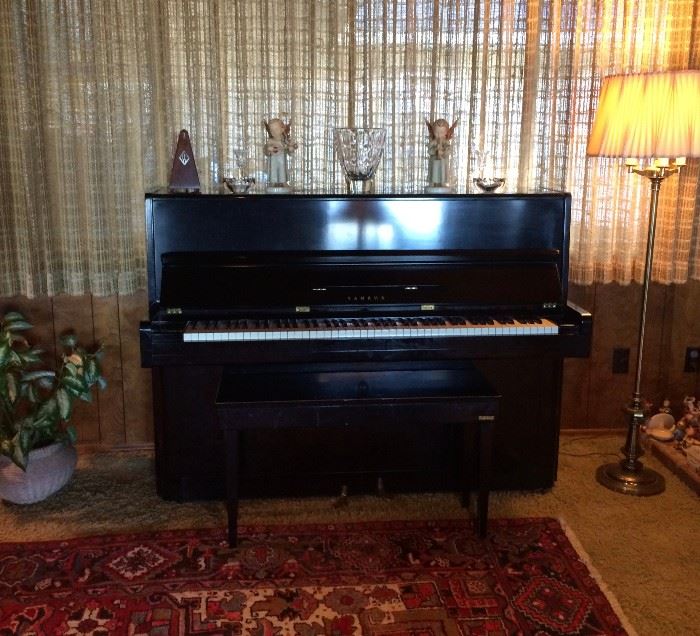 Yamaha Piano And Stiffel  Floor Lamp