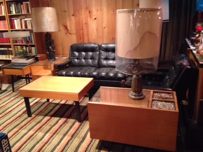 Basement is loaded with retro Furniture & collectibles 